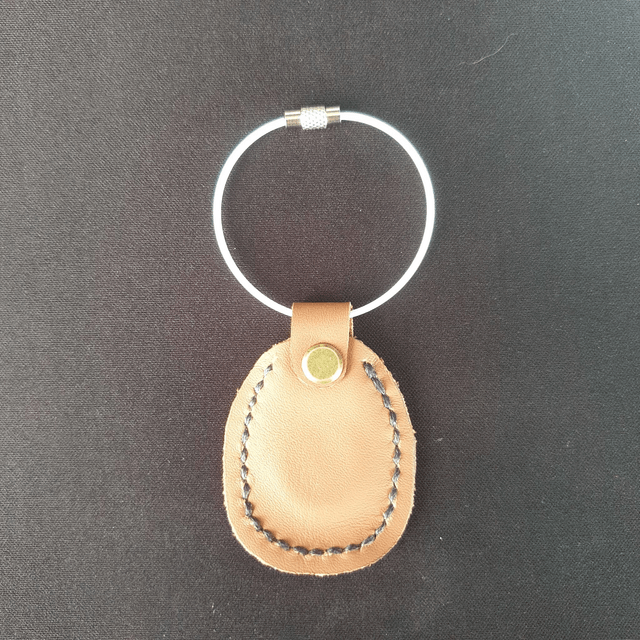 Porte clés magnétique en cuir